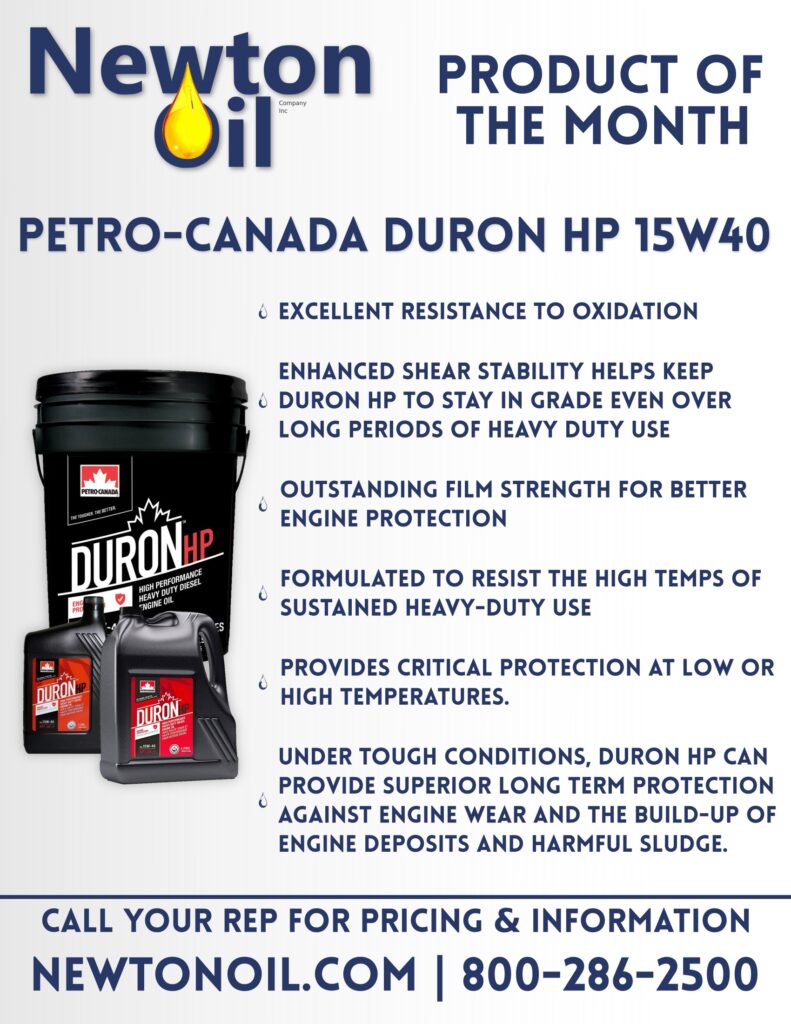 Product of the Month: Petro-Canada Duron HP 15W40