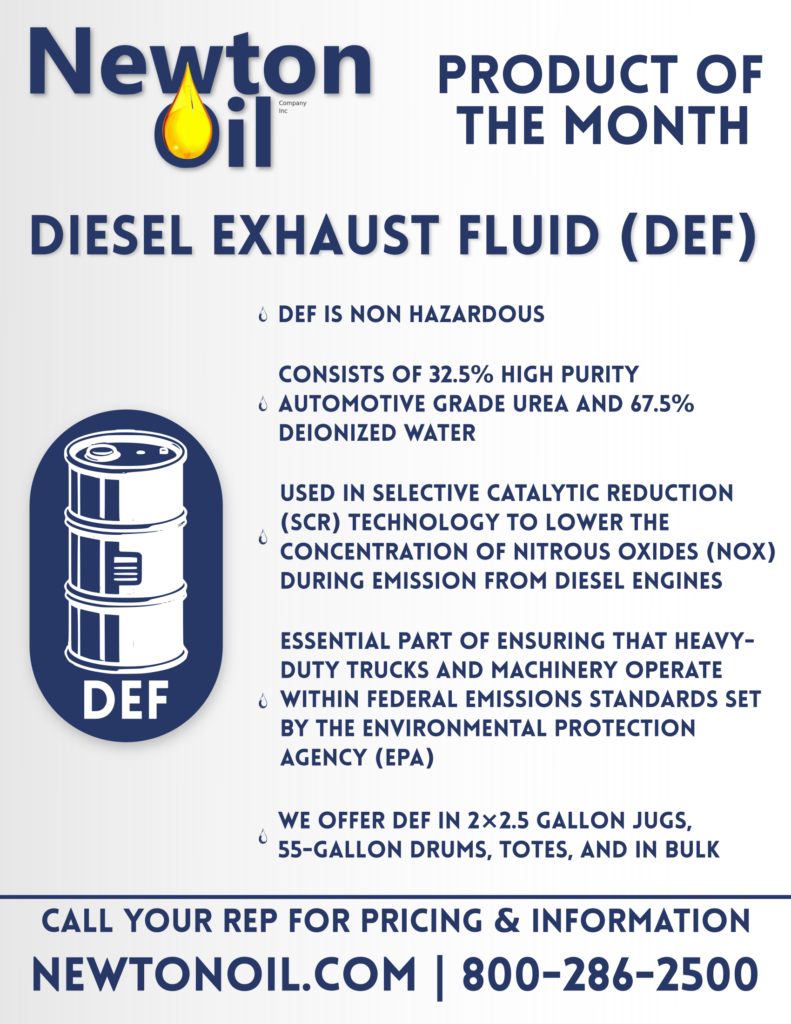 Product of the Month - 2024-05 - Diesel Exhaust Fluid (DEF)