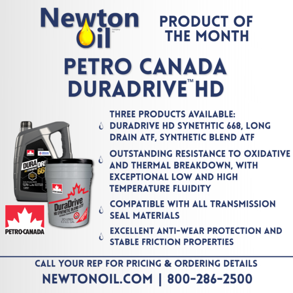 Product of the Month: Petro Canada DuraDrive HD