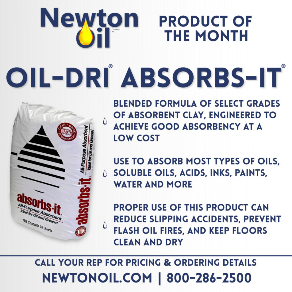Product of the Month: Oil-Dri Absorbs-It