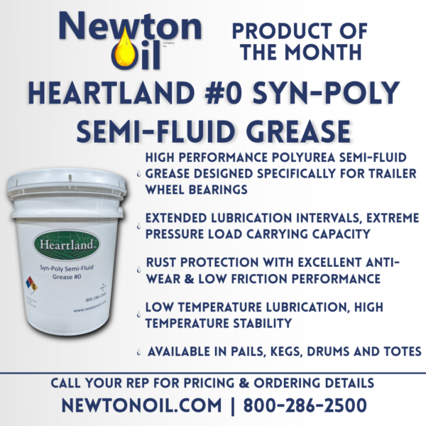 Product of the Month: Heartland #0 Syn-Poly Semi-Fluid Grease